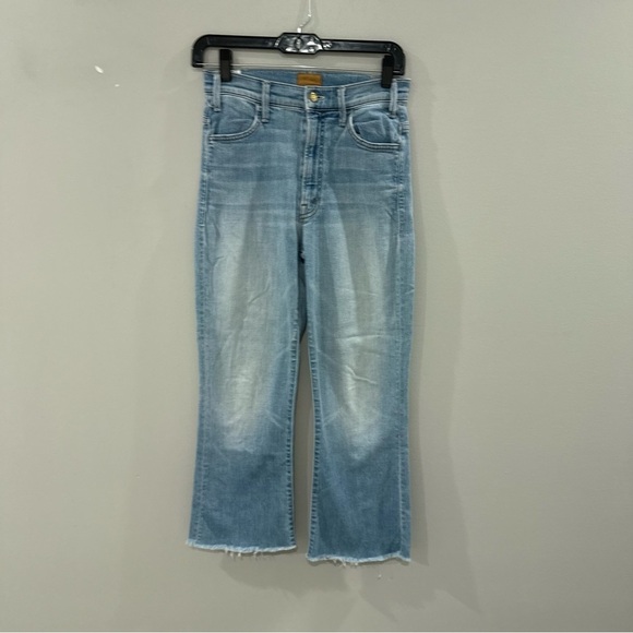 Mother Jeans The Hustler Ankle Fray in Shaken, Not Stirred - Picture 6 of 11